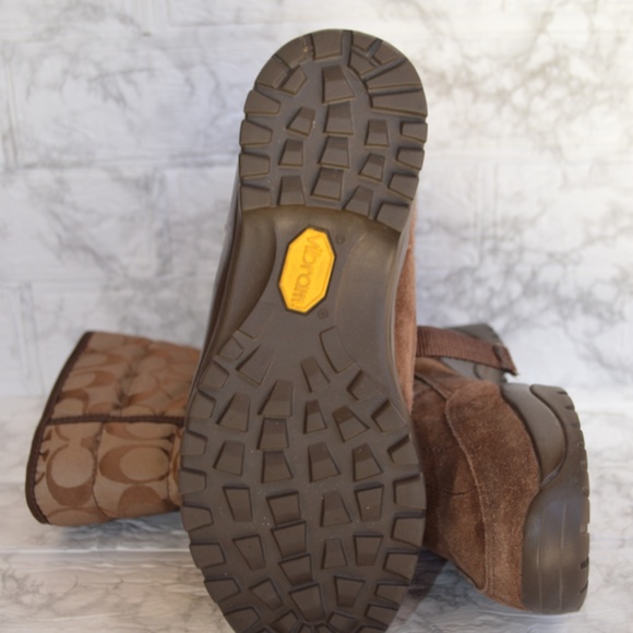 Authentic Vibram Coach Snow Boots!!! - Picture 4 of 5